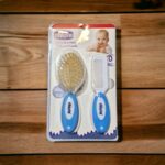 طقم فرشاة ومشط بيبي ماركة Chicco – للعناية بشعر طفلك بلطف